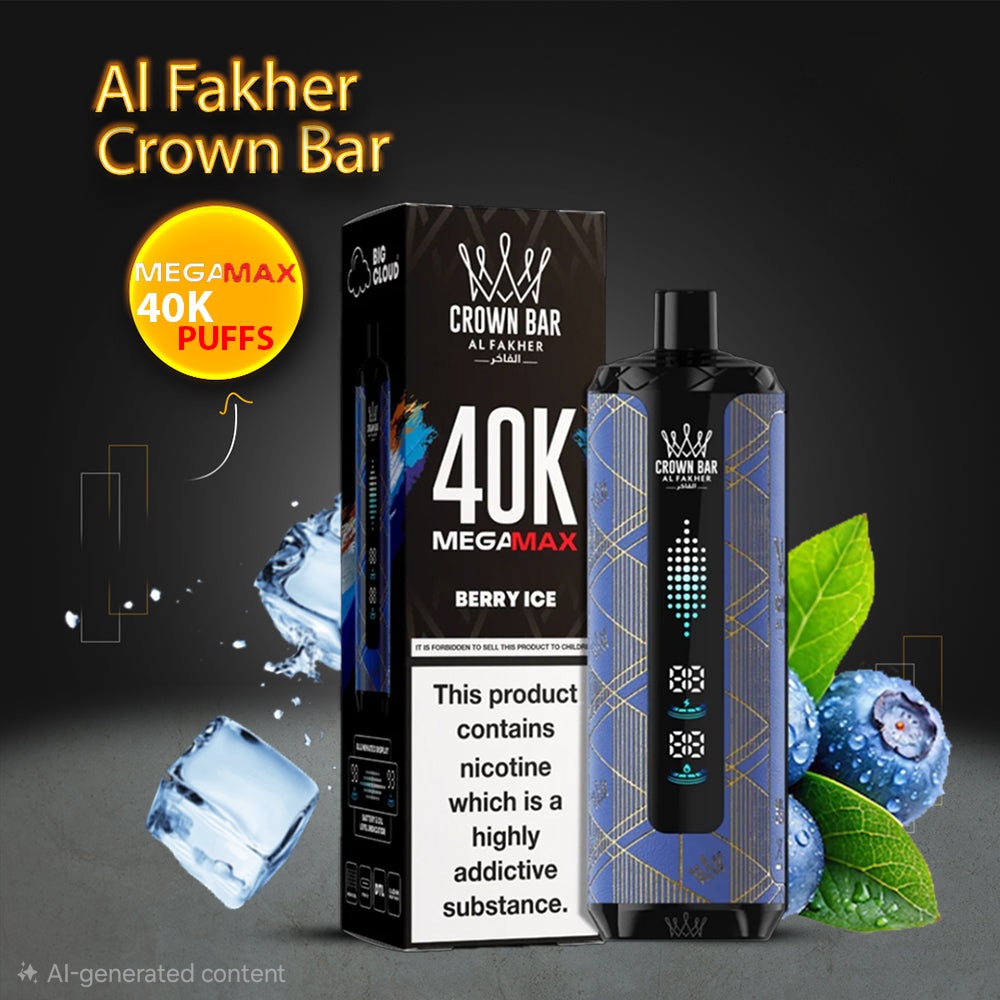 AL-FAKHER-CROWN BAR E-Shisha