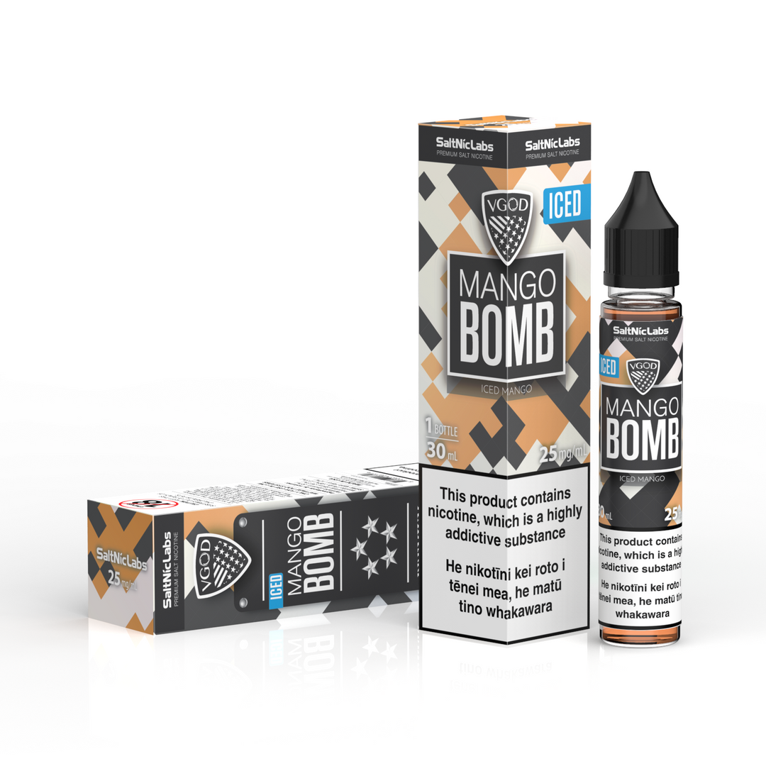 VGOD ICED MANGO BOMB SALT NICOTINE 30ML