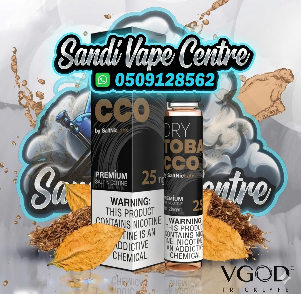 Vgod - Dry Tobacco - 30ml 25MG