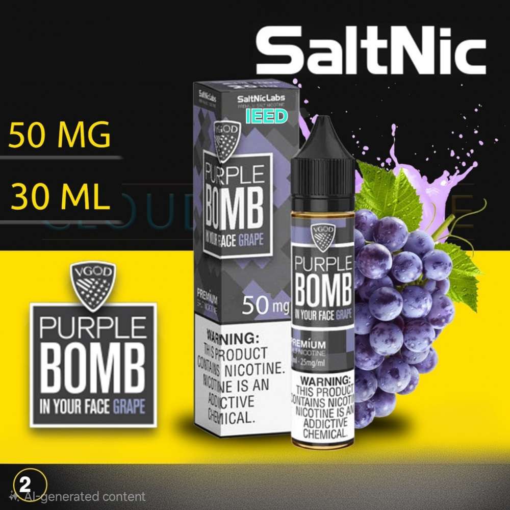 VGOD Purple Bomb Saltnic 50MG 30ML