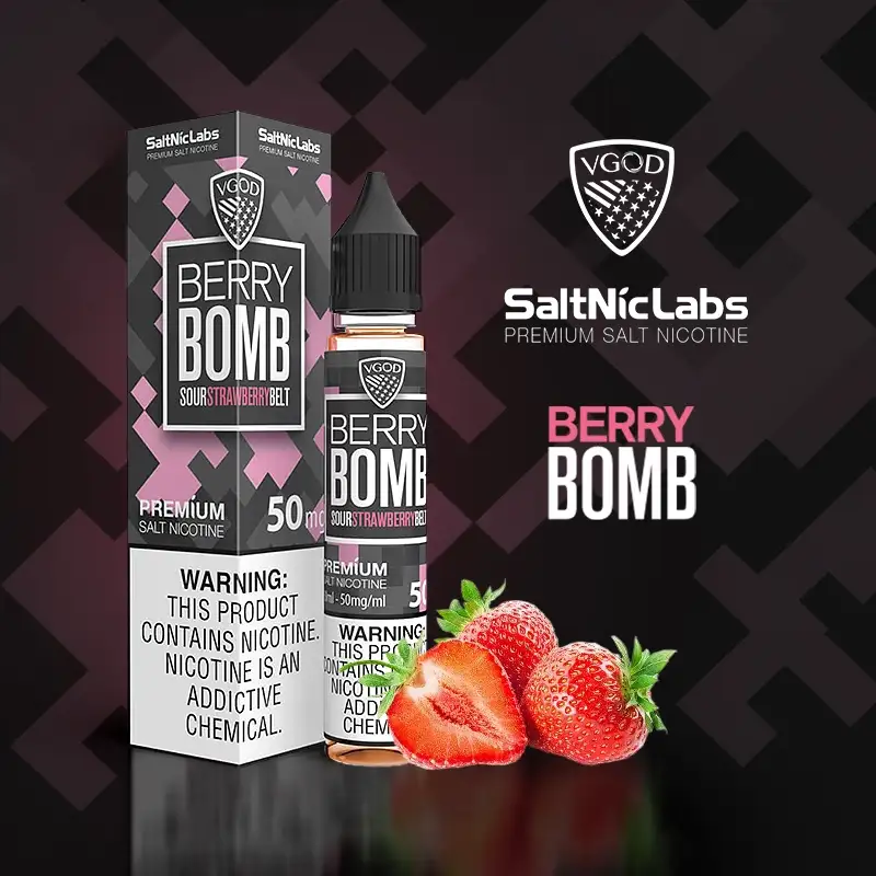 ICE BERRY BOMB SOUR STRAWBERRY 50MG