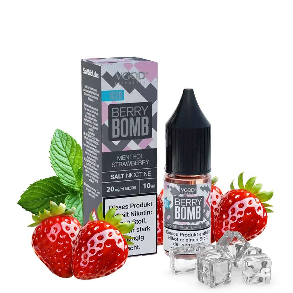 ICE BERRY BOMB SOUR STRAWBERRY 50MG