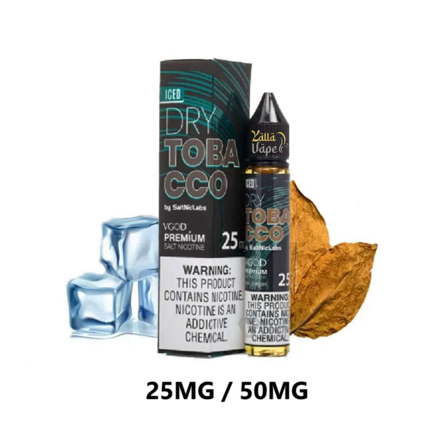 VGOD Dry Tobacco Ice SaltNic 30ML 25 mg