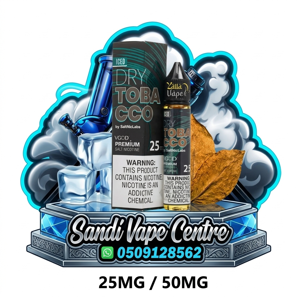 VGOD Dry Tobacco Ice SaltNic 30ML 25 mg