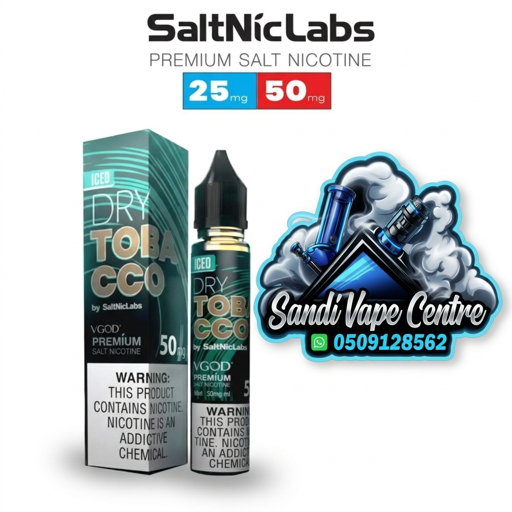 VGOD Dry Tobacco Ice SaltNic 30ML 50mg