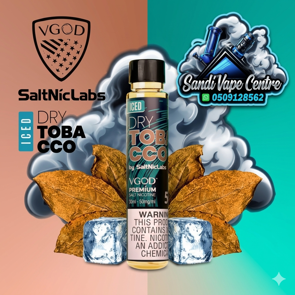 VGOD Dry Tobacco Ice SaltNic 30ML 50mg