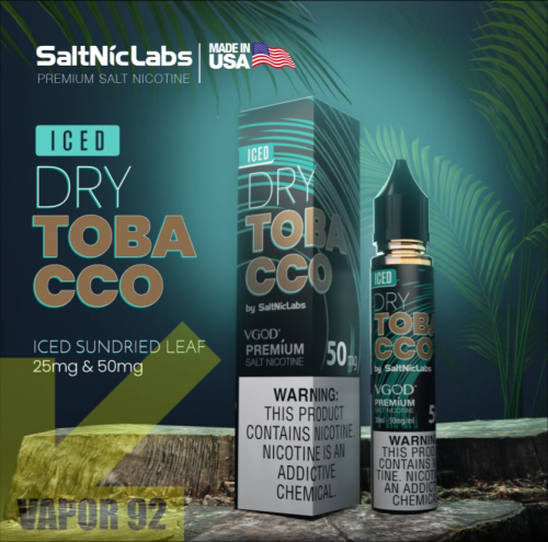 VGOD Dry Tobacco Ice SaltNic 30ML 50mg