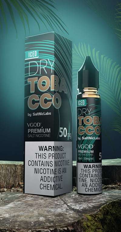 VGOD Dry Tobacco Ice SaltNic 30ML 50mg