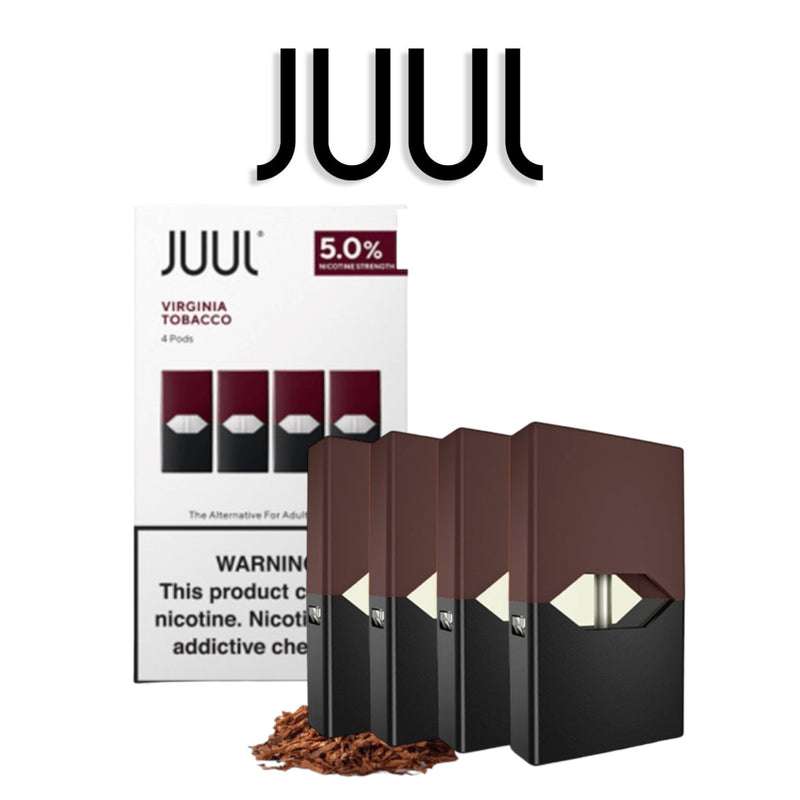 JUUL VIRGINIA TOBACCO PODS 5.0% Nicotine Strength