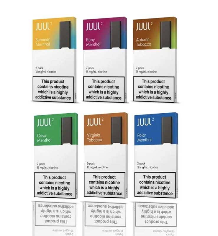 JUUL2 Virginia Tobacco Pods System 18mg