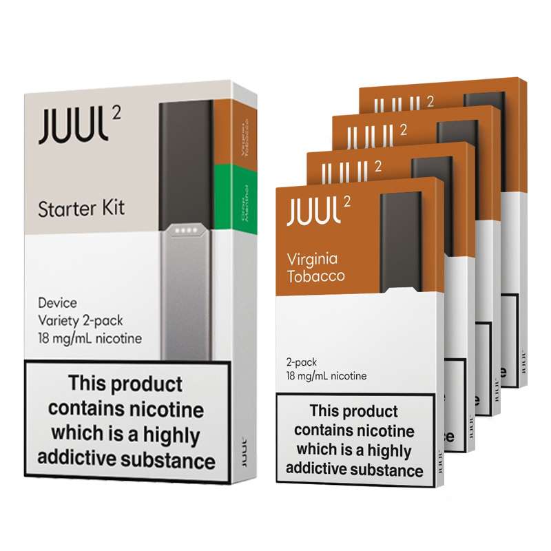 JUUL2 Virginia Tobacco Pods System 18mg