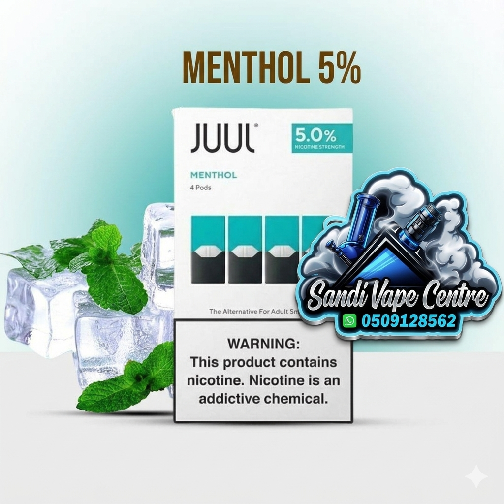 Juul pods Menthol 5% (4 pack)