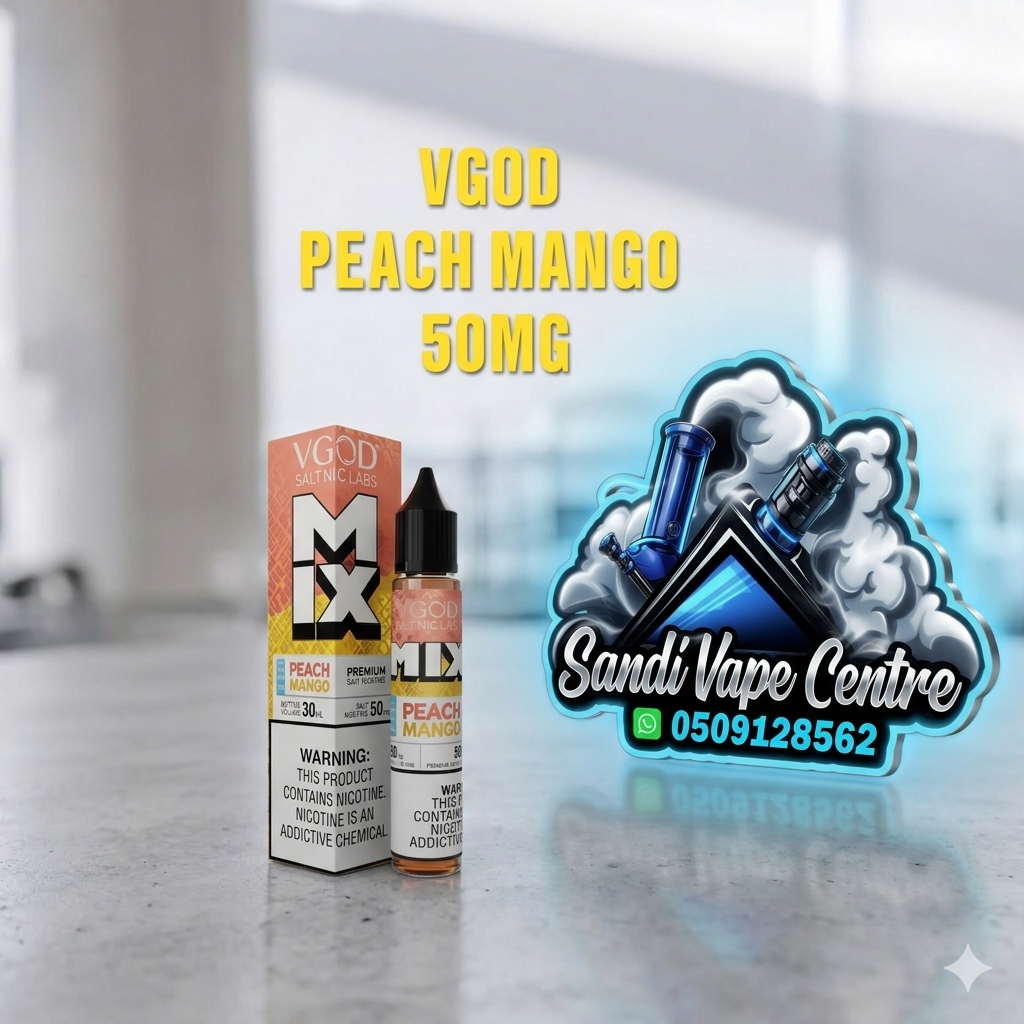 VGOD Nic Salt–Iced Peach Mango (25/50 mg)