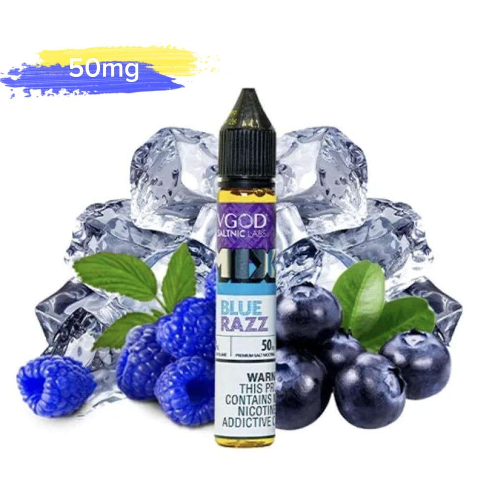 Home / Nic Salt / V God Salt VGod Mix Series Ice Blue Razz 30ml 50mg
