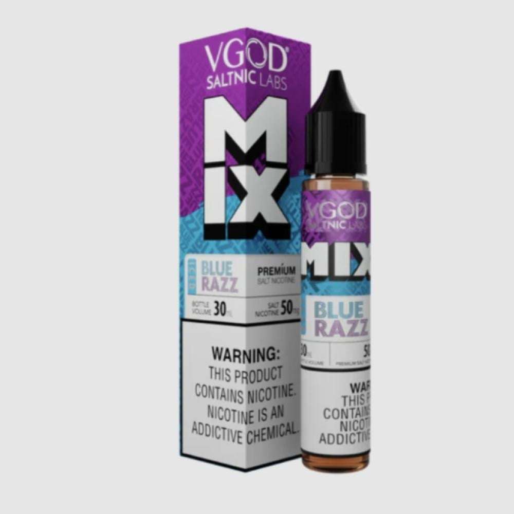 Home / Nic Salt / V God Salt VGod Mix Series Ice Blue Razz 30ml 50mg