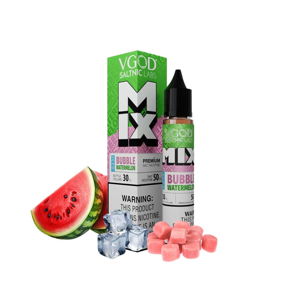 Vgod Bubble Watermelon Ice Salt 30ml 50mg