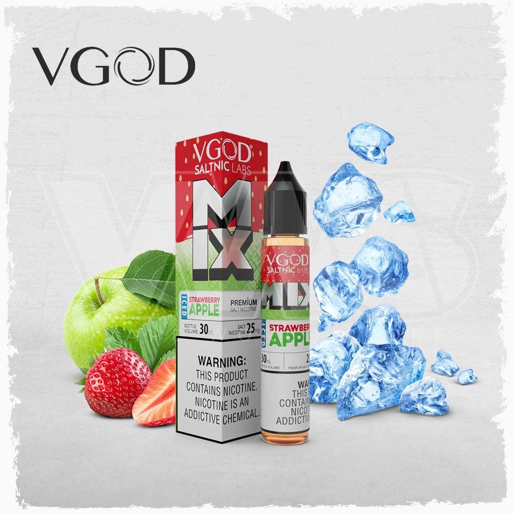 VGOD – Strawberry Apple Iced [SaltNic] 25mg