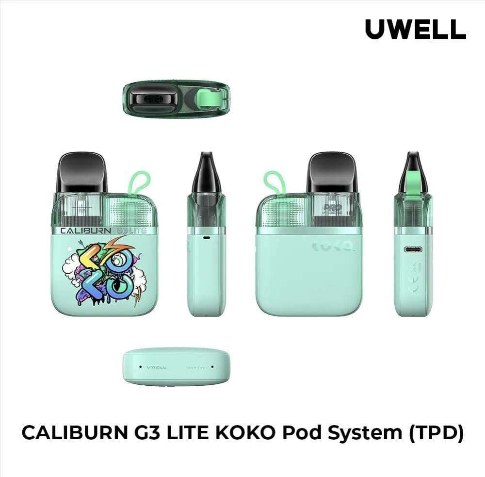 Uwell Caliburn G3 Lite KOKO Pod System Kit 1200mAh 2.5ml (Max 25W)