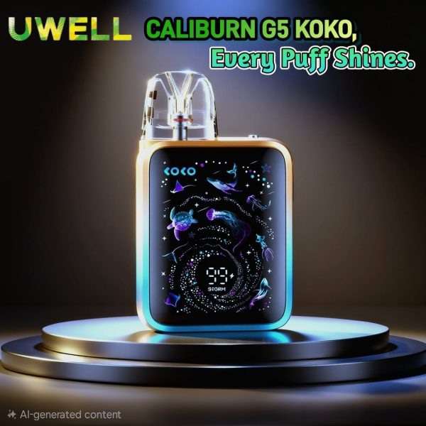 Uwell Caliburn G5 Koko Vape Kit 1600mAh 3ml (Max 35W)