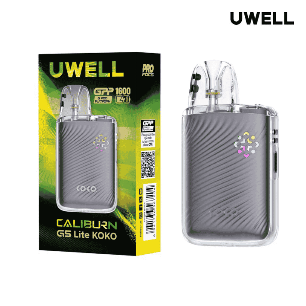 Uwell Caliburn G5 Koko Vape Kit 1600mAh 3ml (Max 35W)