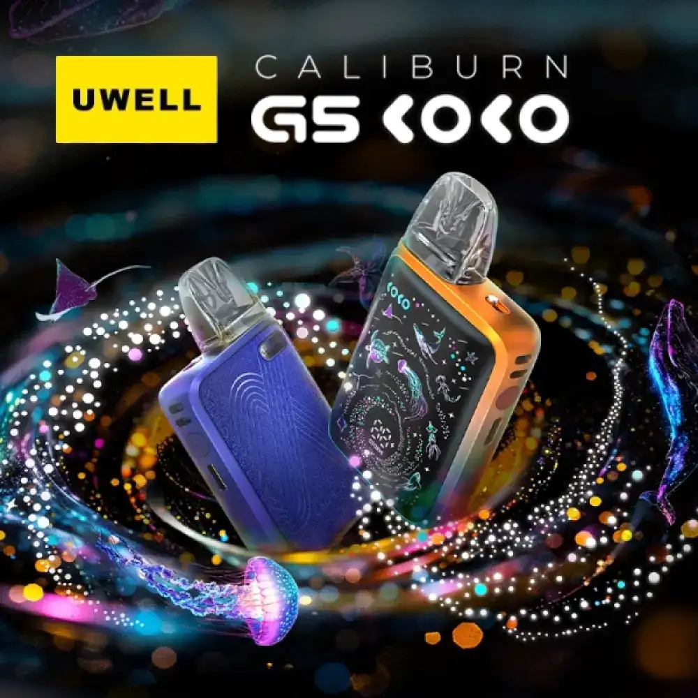 Uwell Caliburn G5 Koko Vape Kit 1600mAh 3ml (Max 35W)