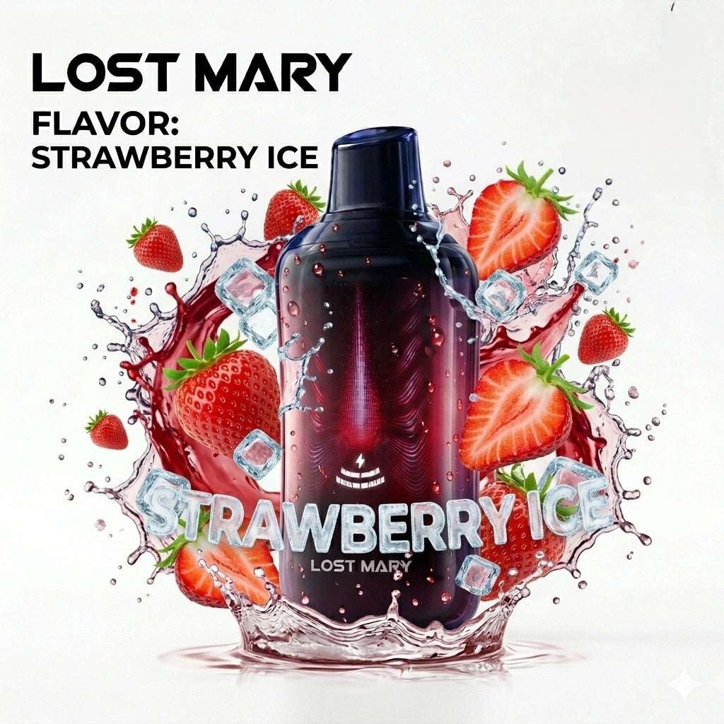 Lost Mary VIZ 40000 Puffs Disposable Vape – Strawberry Ice