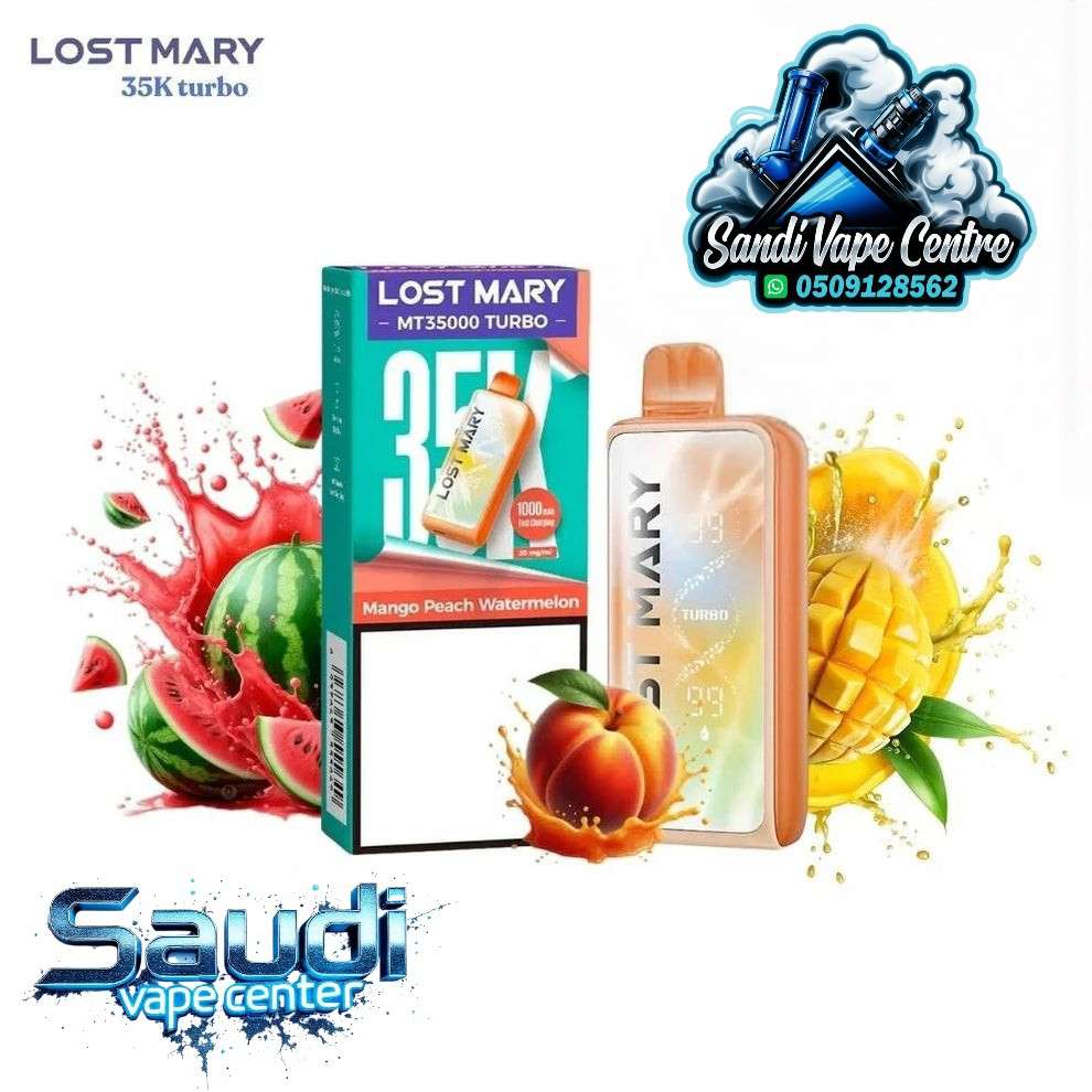 Lost Mary MT35000 Turbo Disposable Vape - Peach Mango