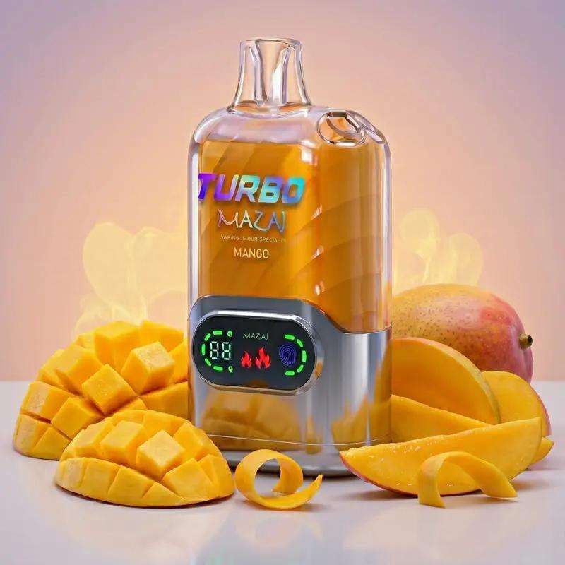 Mazaj Turbo 15000 Puffs Disposable Vape - Passion Fruit