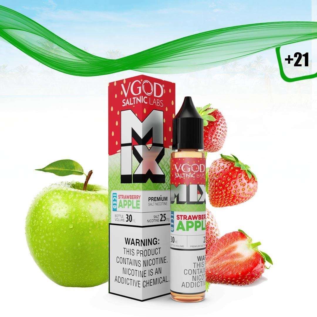 VGOD – Strawberry Apple Iced [SaltNic] 25mg