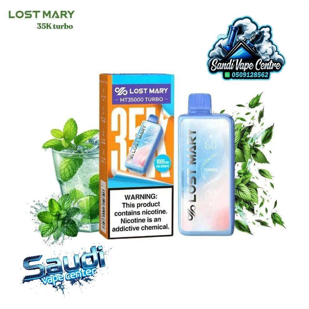 Lost Mary MT35000 Turbo Disposable Vape - Miami Mint