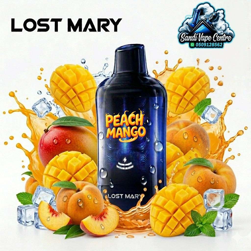 Lost Mary VIZ 40000 Puffs Disposable Vape – Peach Mango | Al-khobor Dammam Delivery